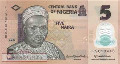 Nigeria - 5  Naira (#038k_UNC)