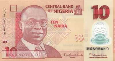 Nigeria - 10  Naira (#039c-1_UNC)