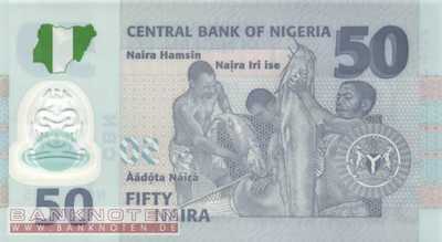 Nigeria - 50  Naira (#040c-1_UNC)