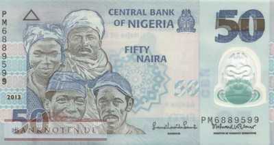 Nigeria - 50  Naira (#040d_UNC)