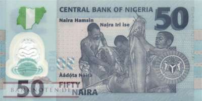 Nigeria - 50  Naira - Replacement (#040iR_UNC)