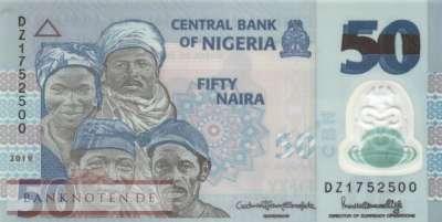 Nigeria - 50  Naira - Replacement (#040iR_UNC)