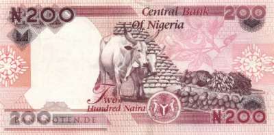 Nigeria - 200  Naira (#047c_UNC)