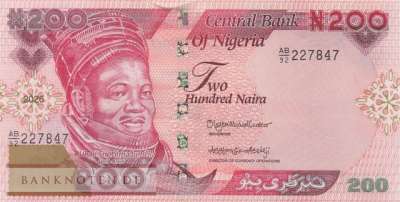 Nigeria - 200  Naira (#047e_UNC)