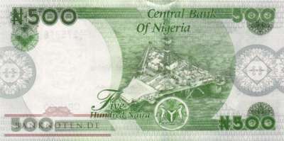 Nigeria - 500  Naira (#048a_UNC)