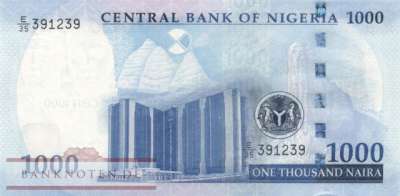 Nigeria - 1.000  Naira (#049a_UNC)