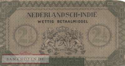 Niederländisch Indien - 2 1/2  Gulden (#109a_G)