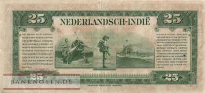 Netherlands Indies - 25  Gulden (#115a_VF)