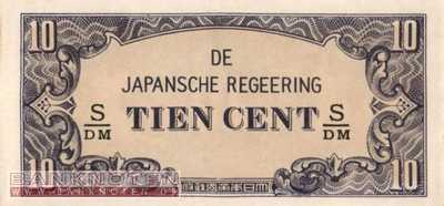 Netherlands Indies - 10  Cent (#121c_UNC)