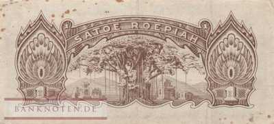 Niederländisch Indien - 1  Roepiah (#129a_VF)