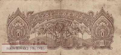 Netherlands Indies - 1  Roepiah (#129a_VG)