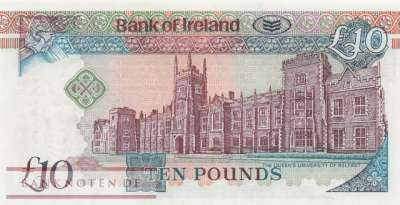 Nordirland - 10  Pounds (#079Ab_UNC)