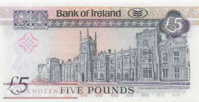 Nordirland - 5  Pounds (#079a_UNC)