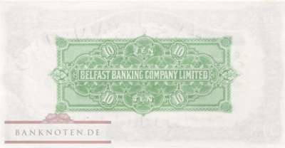 Nordirland - Belfast Banking Company - 10  Pounds (#128c-65_UNC)