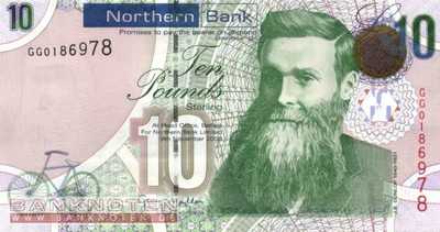 Northern Ireland - 10  Pounds (#210_UNC)