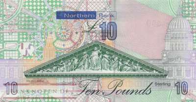 Nordirland - 10  Pounds (#210a_UNC)