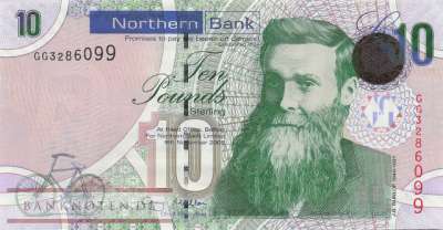 Nordirland - 10  Pounds (#210a_UNC)