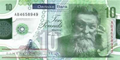 Nordirland - Danske Bank - 10  Pounds (#214_UNC)