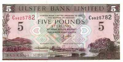 Northern Ireland - 5  Pounds (#335c_UNC)