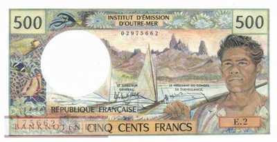 New Caledonia - 500  Francs (#060e_UNC)