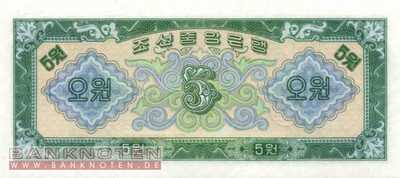 Nordkorea - 5  Won (#014_UNC)