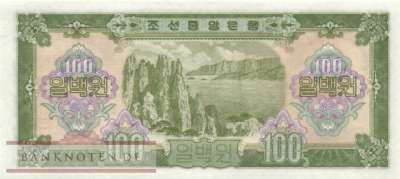 Nordkorea - 100  Won (#017_UNC)