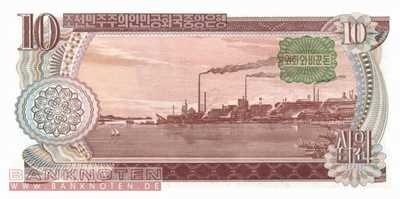 Nordkorea - 10  Won (#020b_UNC)