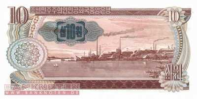 Nordkorea - 10  Won (#020e_UNC)