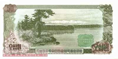 Korea North - 50  Won (#021b_UNC)