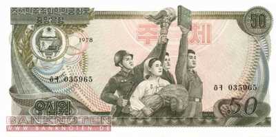 Korea North - 50  Won (#021b_UNC)