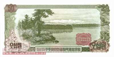 Nordkorea - 50  Won (#021c_UNC)