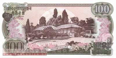 Korea North - 100  Won (#022a_UNC)