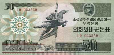 Nordkorea - 50  Won (#030-1_VF)