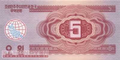 Korea North - 5 Won (#036_UNC)
