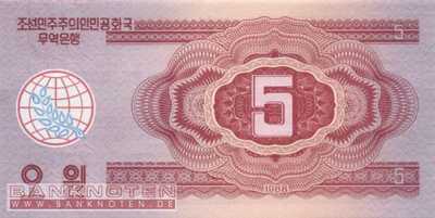 Nordkorea - 5 Won (#036_UNC)