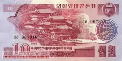 Korea North - 10 Won (#037_UNC)