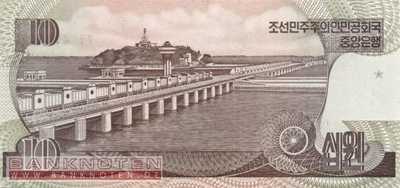 Nordkorea - 10  Won (#041a-98-2_UNC)