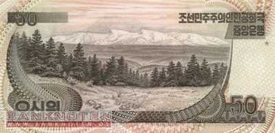 Nordkorea - 50  Won (#042a-1_UNC)