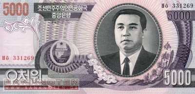Nordkorea - 5.000  Won (#046b_UNC)