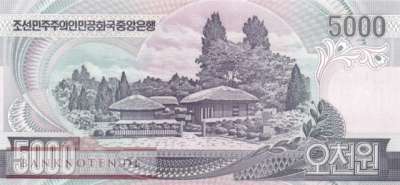 Nordkorea - 5.000  Won - 95 Jahre Kim Il-sung (#056A_UNC)