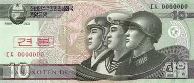 Korea North - 10  Won - SPECIMEN (#059S_UNC)