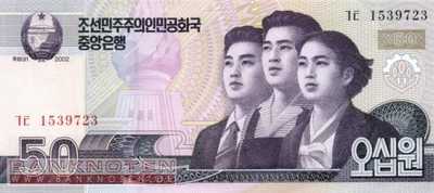 Nordkorea - 50  Won (#060_UNC)