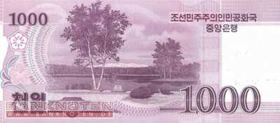 Korea North - 1.000  Won - SPECIMEN (#064-1S_UNC)