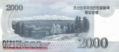 Nordkorea - 2.000  Won - SPECIMEN (#065-1S_UNC)