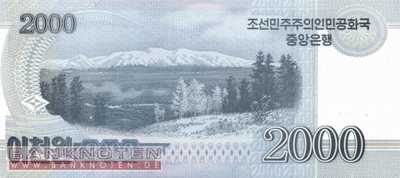 Nordkorea - 2.000  Won (#065-1_UNC)