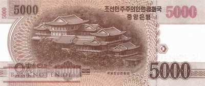 Korea North - 5.000  Won (#067-1_UNC)