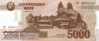 Korea North - 5.000  Won (#067-1_UNC)