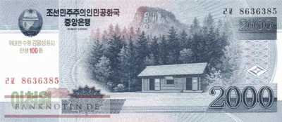 Korea North - 2.000  Won - years Kim Il Sung (#CS16_UNC)