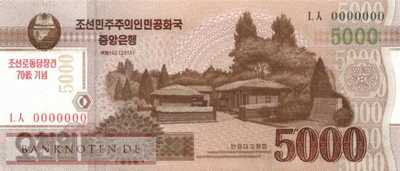 Korea North - 5.000  Won (#CS19_UNC)