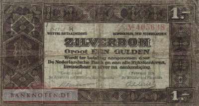 Netherlands - 1  Gulden (#015_F)